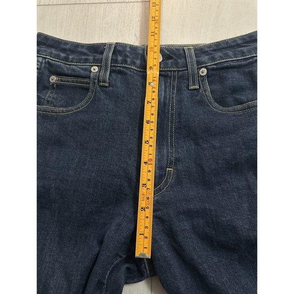 AMO Denim Bella Dark Blue Flare Jeans in Indie Blue Size 26 - Picture 5 of 9